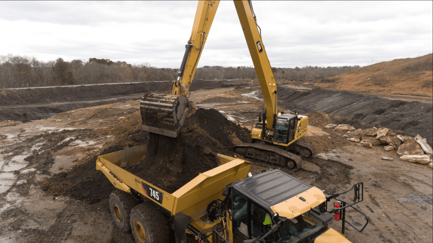 Caterpillar 340 large excavator