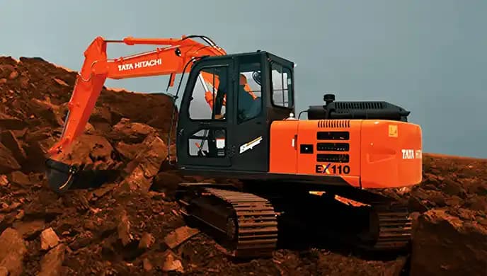 Hitachi EX 110 excavator